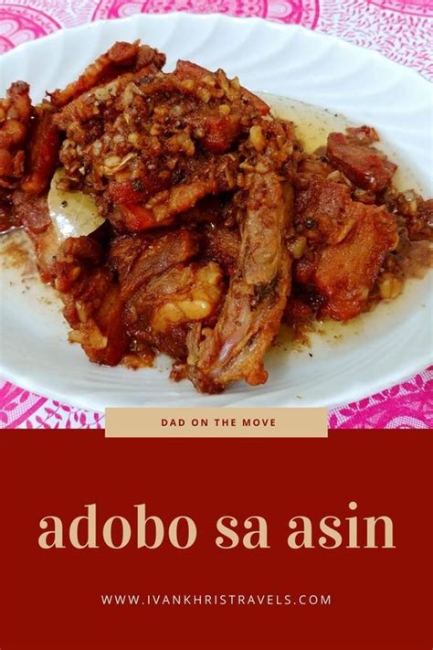 How To Cook Adobo Sa Asin (Adobong Puti) .